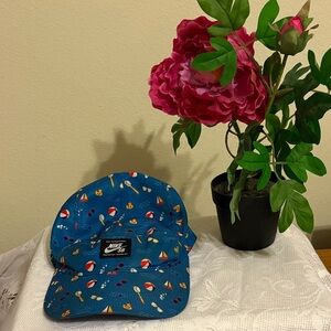 Nike SB Hat Adult blue Skateboarding  Beach Cap